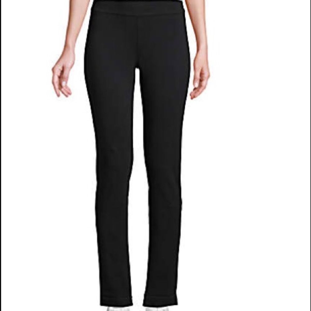 Women’s Lands End Starfish Mid Rise Slim Leg Pant